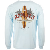 Ron Jon Cocoa Beach FL Distressed New Longboard V2 Long Sleeve Tee