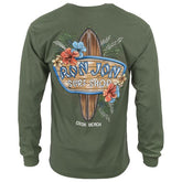 Ron Jon Cocoa Beach FL Board Badge Long Sleeve Tee