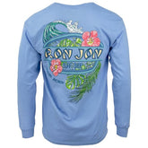 Ron Jon Cocoa Beach FL Floral Surf Long Sleeve Tee