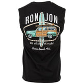 Ron Jon Cocoa Beach FL Distressed Vintage Woody Shooter