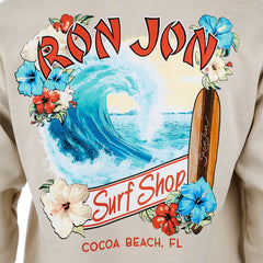 Ron Jon Cocoa Beach FL Blue Wave Crew Neck Pullover