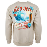 Ron Jon Cocoa Beach FL Blue Wave Crew Neck Pullover