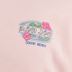 Ron Jon Cocoa Beach FL Floral Surf Crew Neck Pullover