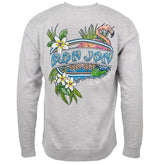 Ron Jon Cocoa Beach FL Flamingo Fiesta Crew Neck Pullover