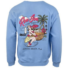 Ron Jon Cocoa Beach FL Beach Vibes Crew Neck Pullover