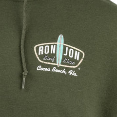 Ron Jon Cocoa Beach FL Distressed Vintage Woody Hooded Fleece