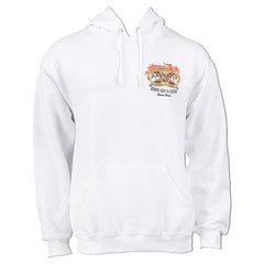 Ron Jon Cocoa Beach FL Distressed Florida Flag V2 Pullover Hoodie
