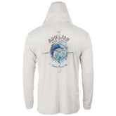 Ron Jon Compass Long Sleeve Hooded Sun Shirt