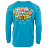 Ron Jon Hippie Waves V2 Long Sleeve UPF Sun Shirt