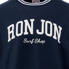 Ron Jon Navy Varsity Crew Neck Pullover