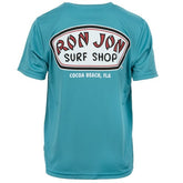 Ron Jon Kids Cocoa Beach FL Performance Badge Tee