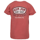 Ron Jon Kids Cocoa Beach FL Distressed Trusty Badge Tee