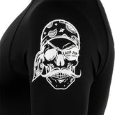 Ron Jon Black Skull Long Sleeve Rash Guard