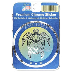 Ron Jon Turtle Chrome Sticker