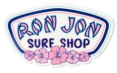 Ron Jon Hibiscus Badge Sticker
