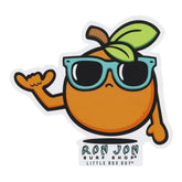 Ron Jon LBG Orange Shaka Sticker