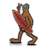 Ron Jon LBG Surfing Bigfoot Sticker