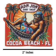 Ron Jon Sasquatch Hammock Mini Sticker