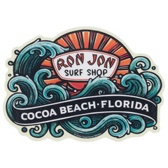 Ron Jon Sunset Wave Sticker