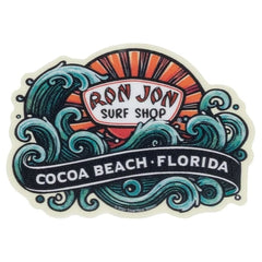 Ron Jon Sunset Wave Mini Sticker