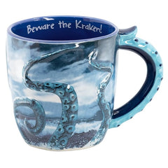 Ron Jon Beware The Kraken II Coffee Mug