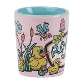 Little Box Guy Ron Jon Pond Life 1.5oz Shot Glass