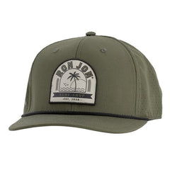 Ron Jon Palm Ripstop Olive Snapback Cap
