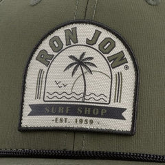 Ron Jon Palm Ripstop Olive Snapback Cap