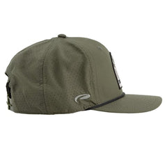 Ron Jon Palm Ripstop Olive Snapback Cap