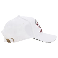 Ron Jon Clearwater Beach FL White Full Badge Cap
