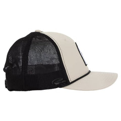 Ron Jon Skull Beach Tan and Black Trucker Hat