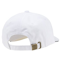 Ron Jon Cocoa Beach FL White Full Badge Cap