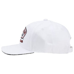 Ron Jon Cocoa Beach FL White Full Badge Cap