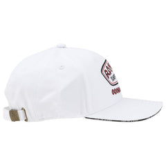 Ron Jon Cocoa Beach FL White Full Badge Cap