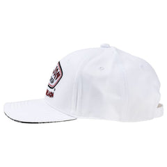 Ron Jon Myrtle Beach SC White Full Badge Cap
