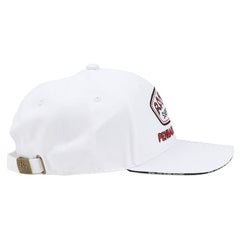 Ron Jon Pensacola FL White Full Badge Cap