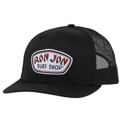 Ron Jon Black OG Badge 112 Trucker Hat