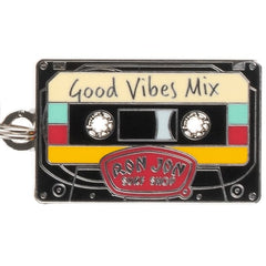 Ron Jon Boombox Tape Chunky Duo Keychain