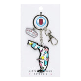 Ron Jon LBG Shape of Florida Keychain