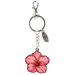 Ron Jon Hibiscus Keychain