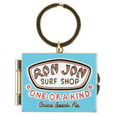 Ron Jon Cocoa Beach FL Hinged Keychain