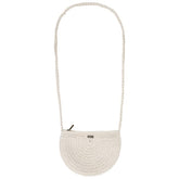 Ron Jon Ivory Crochet Crossbody Bag