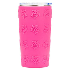 Ron Jon 20 oz Pink Turtle Stainless Steel Tumbler