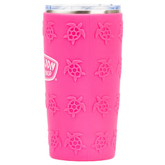 Ron Jon 20 oz Pink Turtle Stainless Steel Tumbler