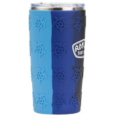 Ron Jon 20 oz Blue Tie Dye Turtle Stainless Steel Tumbler