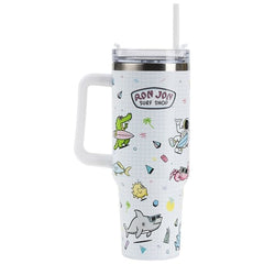 Ron Jon On The Grid 40 oz Tumbler