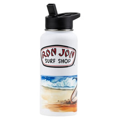 Ron Jon 32 oz Stainless Steel UV-Print Hydra Bottle