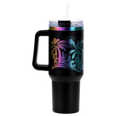 Ron Jon 40 oz Black Radiance Black Tumbler Mug