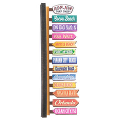 Ron Jon Surf Sign 3D Wood Magnet