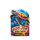 Ron Jon Swimming Turtle Flex Magnet